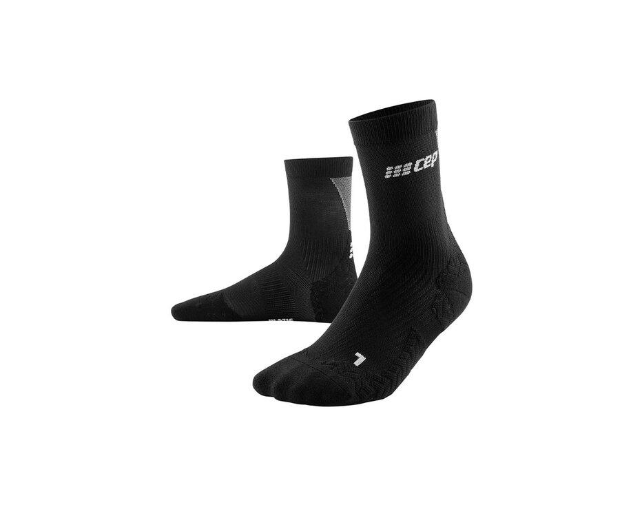 Kompresní ponožky CEP Ultralight Mid cut socks V3 men black