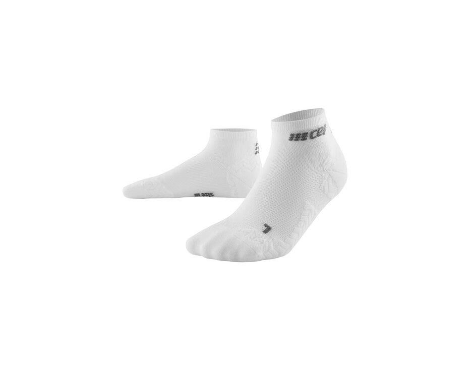 Běžecké ponožky CEP Ultralight Low cut socks V3 men white