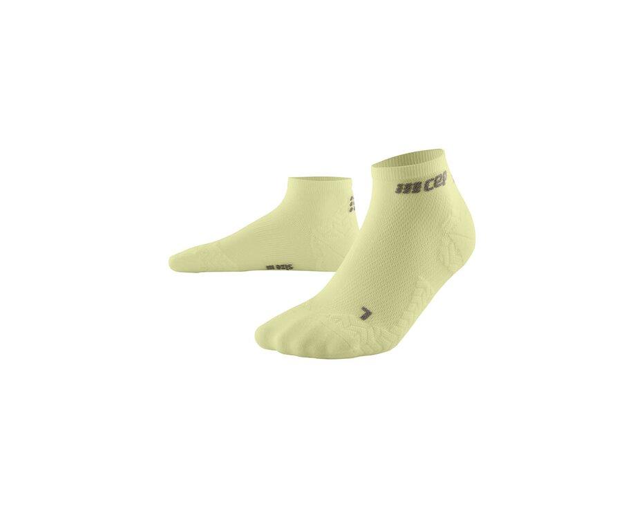 Běžecké ponožky CEP Ultralight Low cut socks V3 men lime
