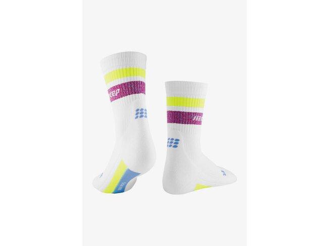 Běžecké ponožky CEP Miami vibes Mid Cut Socks women neon