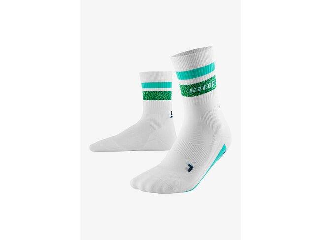 Běžecké ponožky CEP Miami vibes Mid Cut Socks women aqua