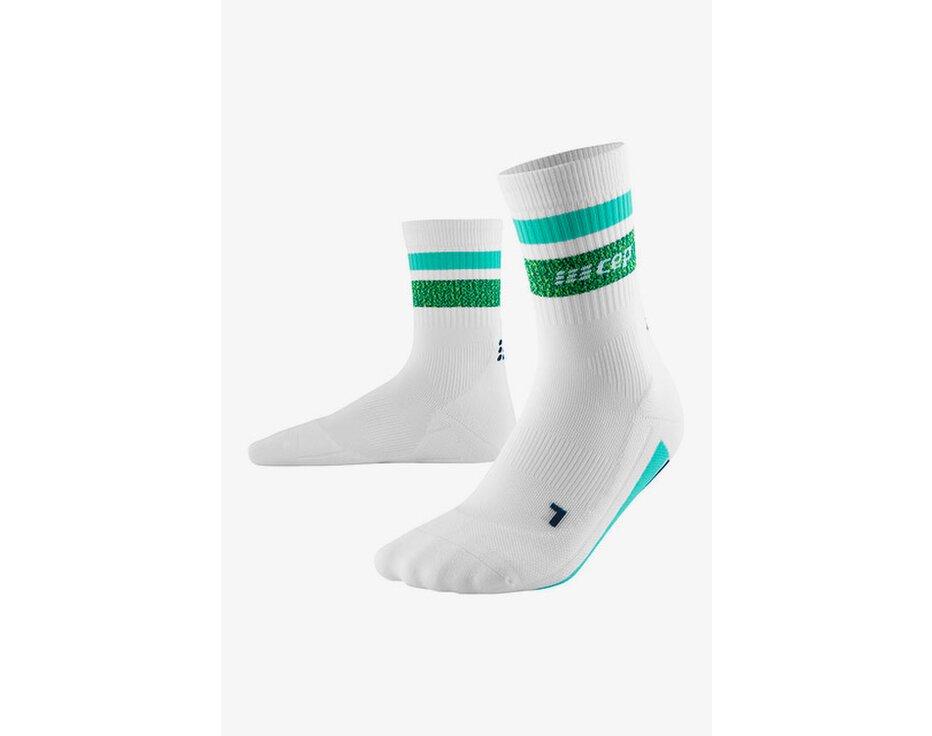Běžecké ponožky CEP Miami vibes Mid Cut Socks women aqua