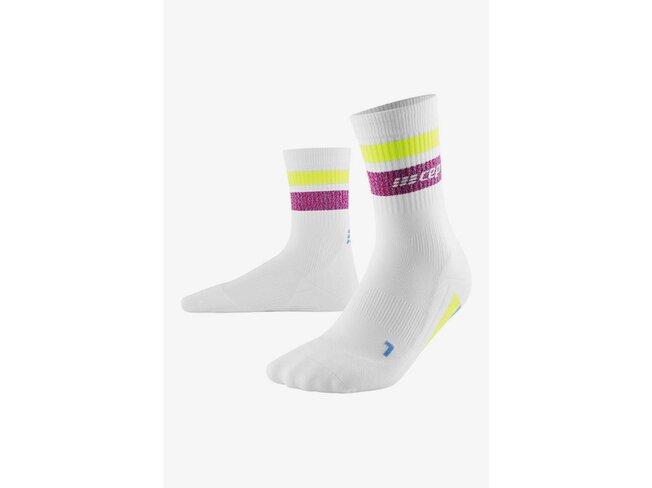 Běžecké ponožky CEP Miami vibes Mid Cut Socks men neon
